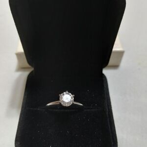 Moissanite ring